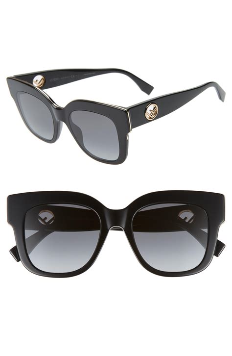 Fendi Sunglasses Black 